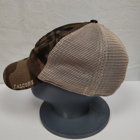 NFL Atlanta Falcons Snapback Trucker Hat Camo Embroidered Team Apparel - Picture 3 of 7